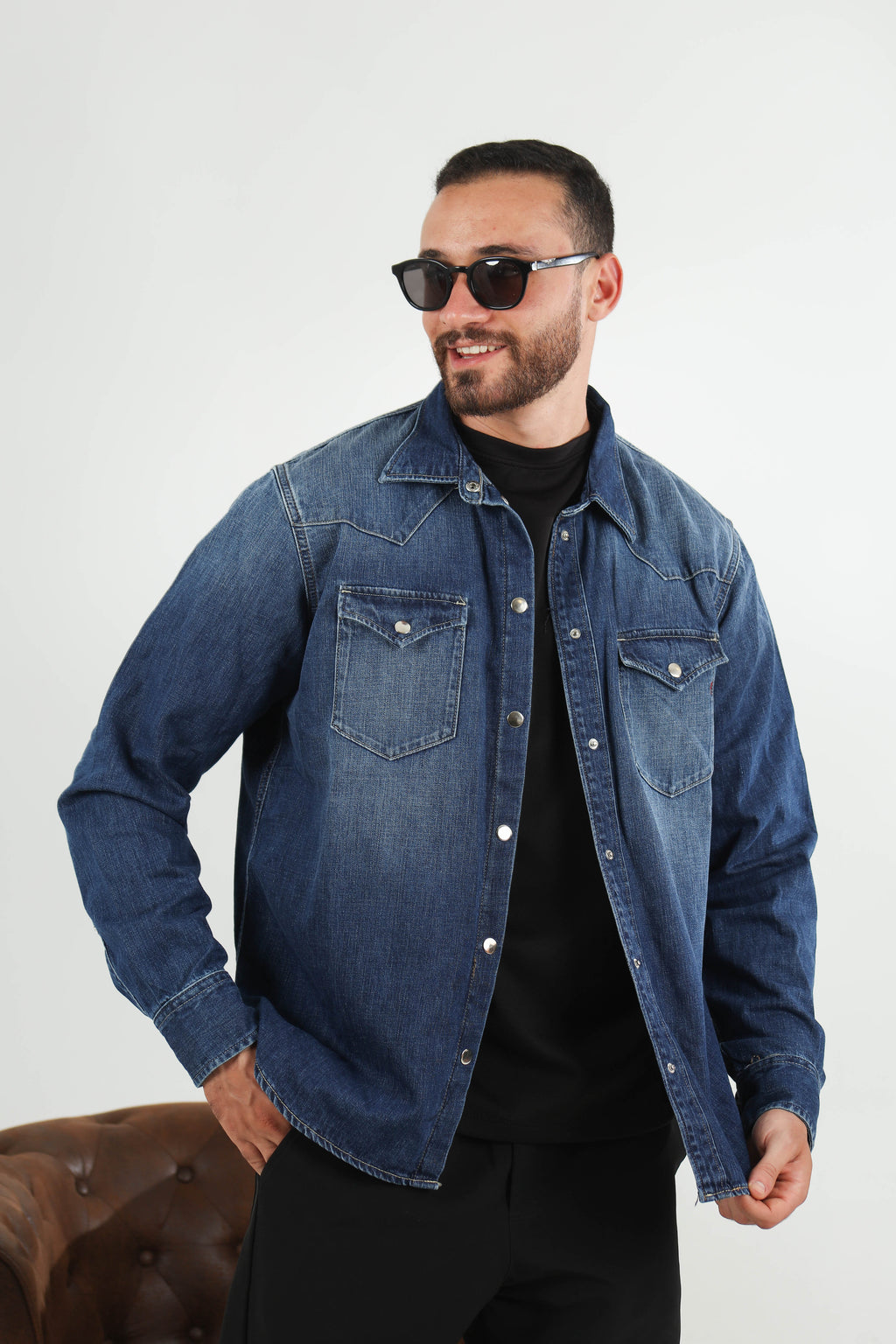 Surchemise Denim – Essential – Luma Label