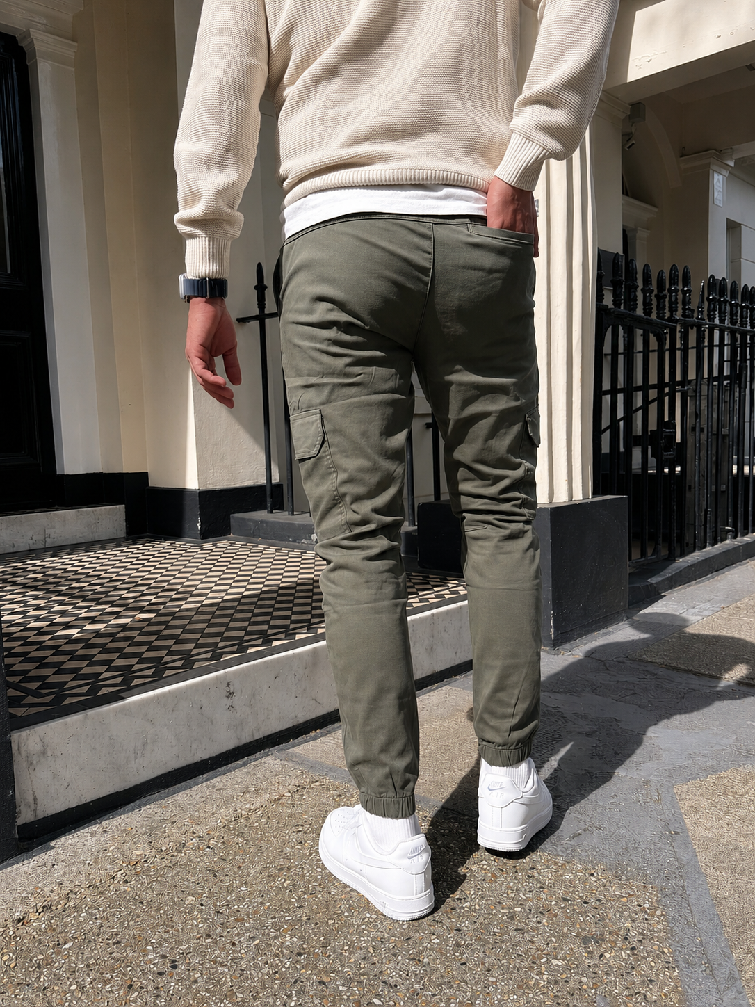 Pantalon Cargo Jogger Fit
