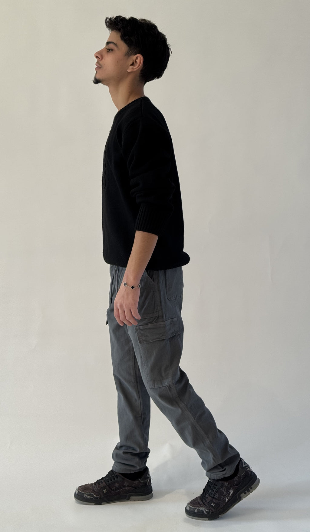 Pantalon Cargo Taille élastiquée