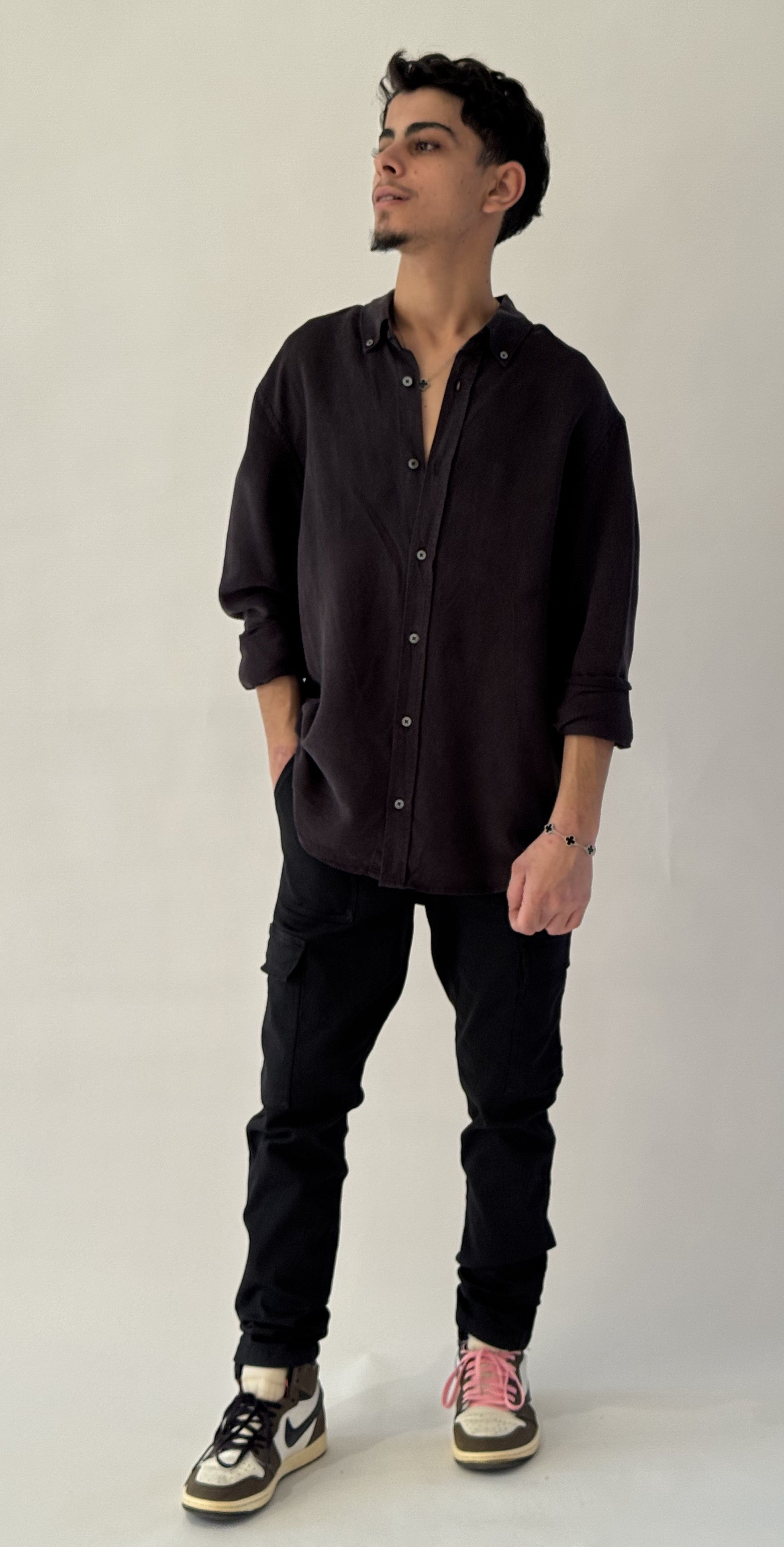 Pantalon Cargo Taille élastiquée