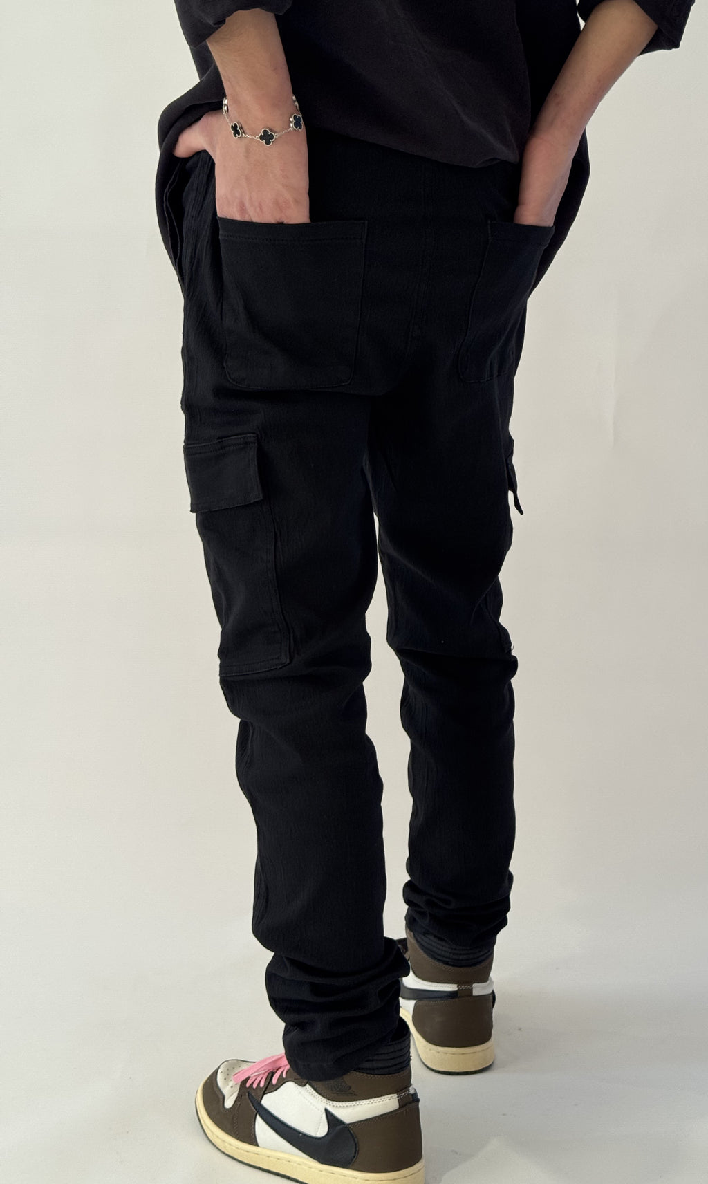 Pantalon Cargo Taille élastiquée