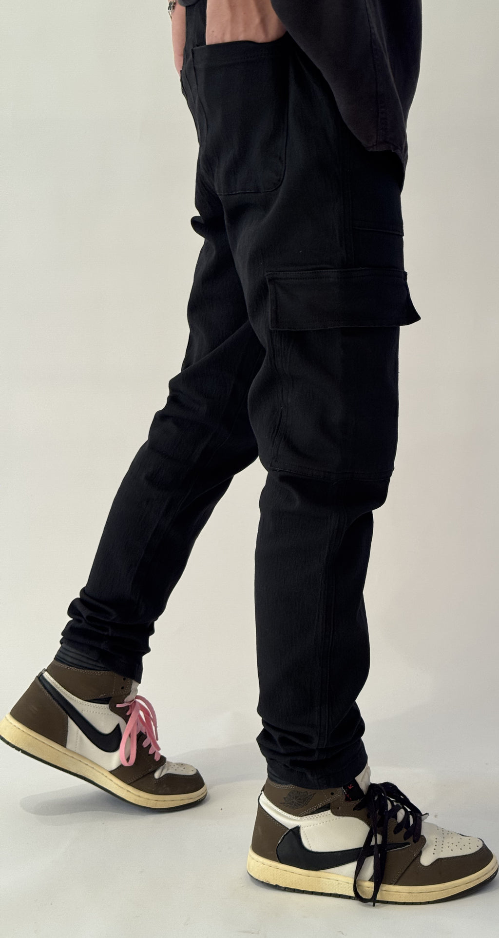 Pantalon Cargo Taille élastiquée