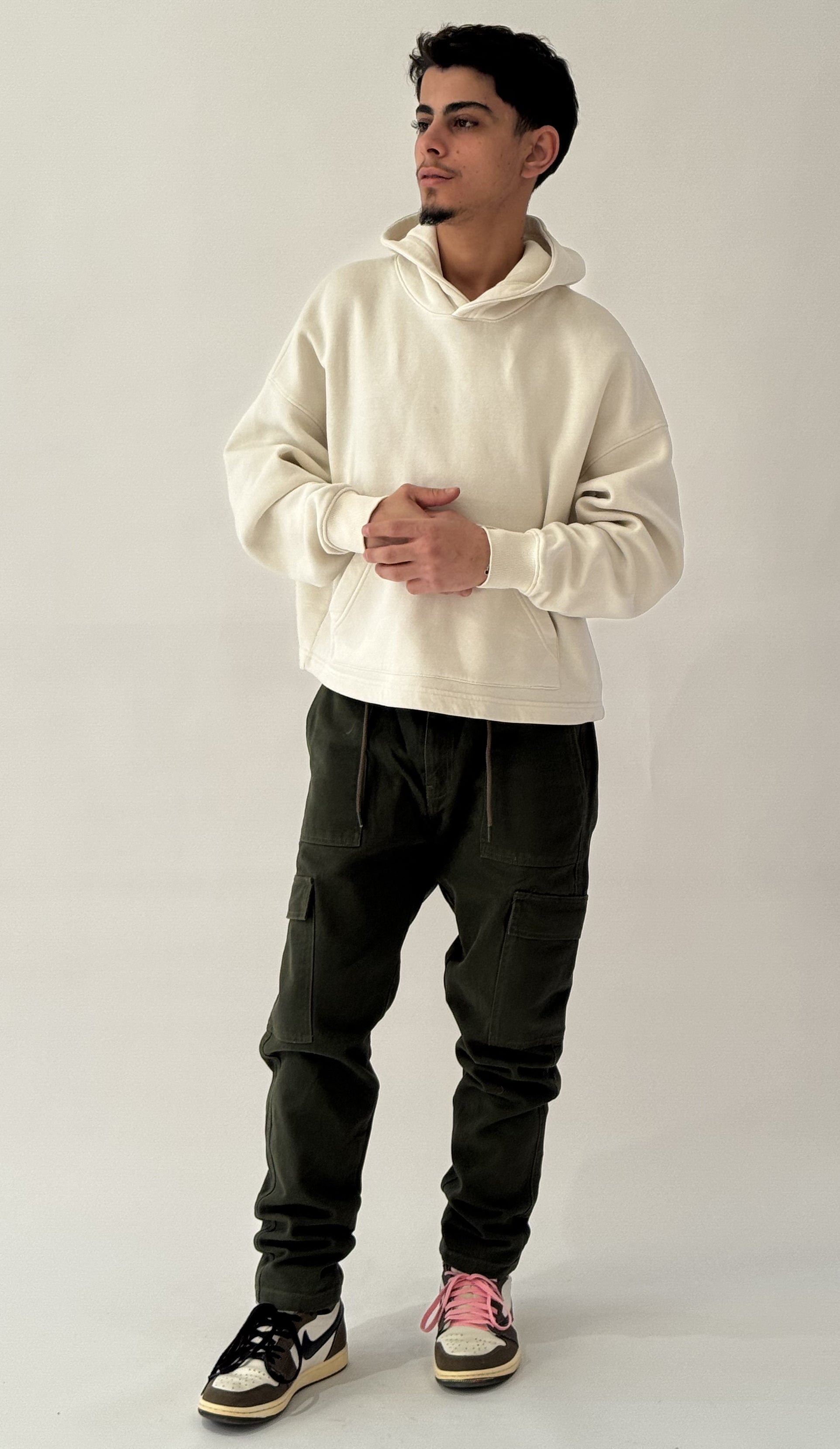 Pantalon Cargo Taille élastiquée