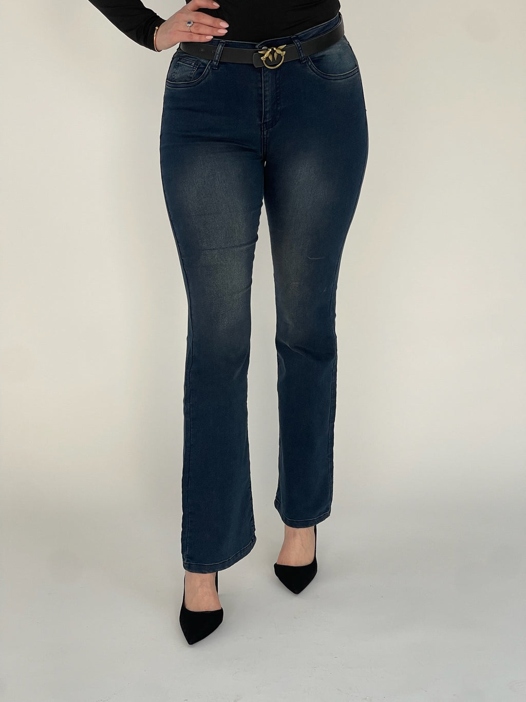 Jean Flare Taille Haute