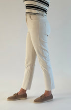 Jean Mom fit moulant taille haute