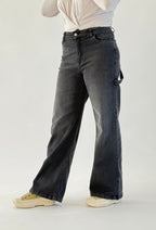 Jean Baggy ample à poche marteau