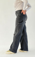 Jean Baggy ample à poche marteau