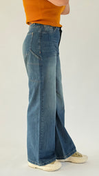 Jean Baggy ample à poche marteau