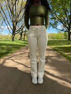 Jean Flare Taille Haute