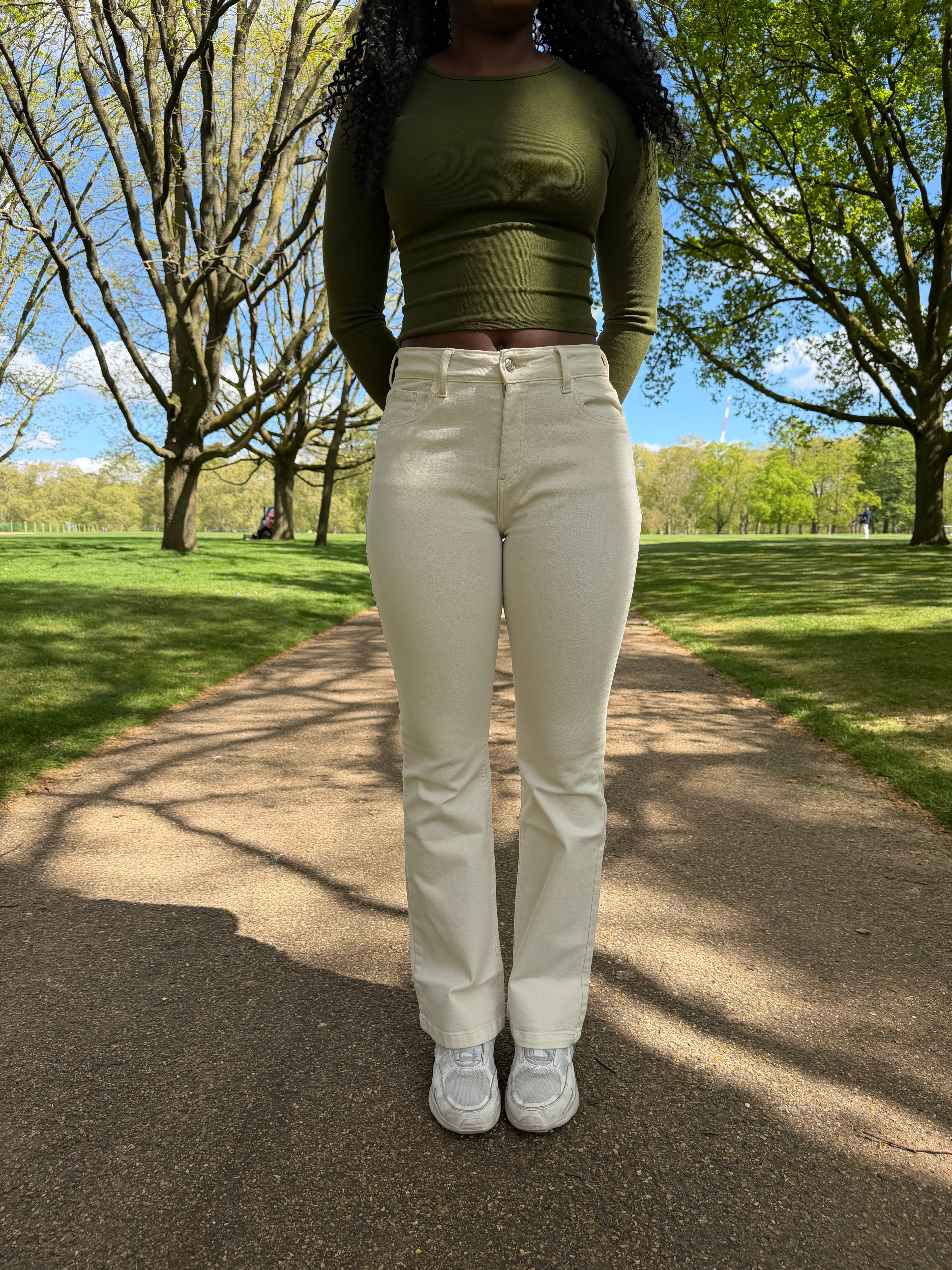 Jean Flare Taille Haute