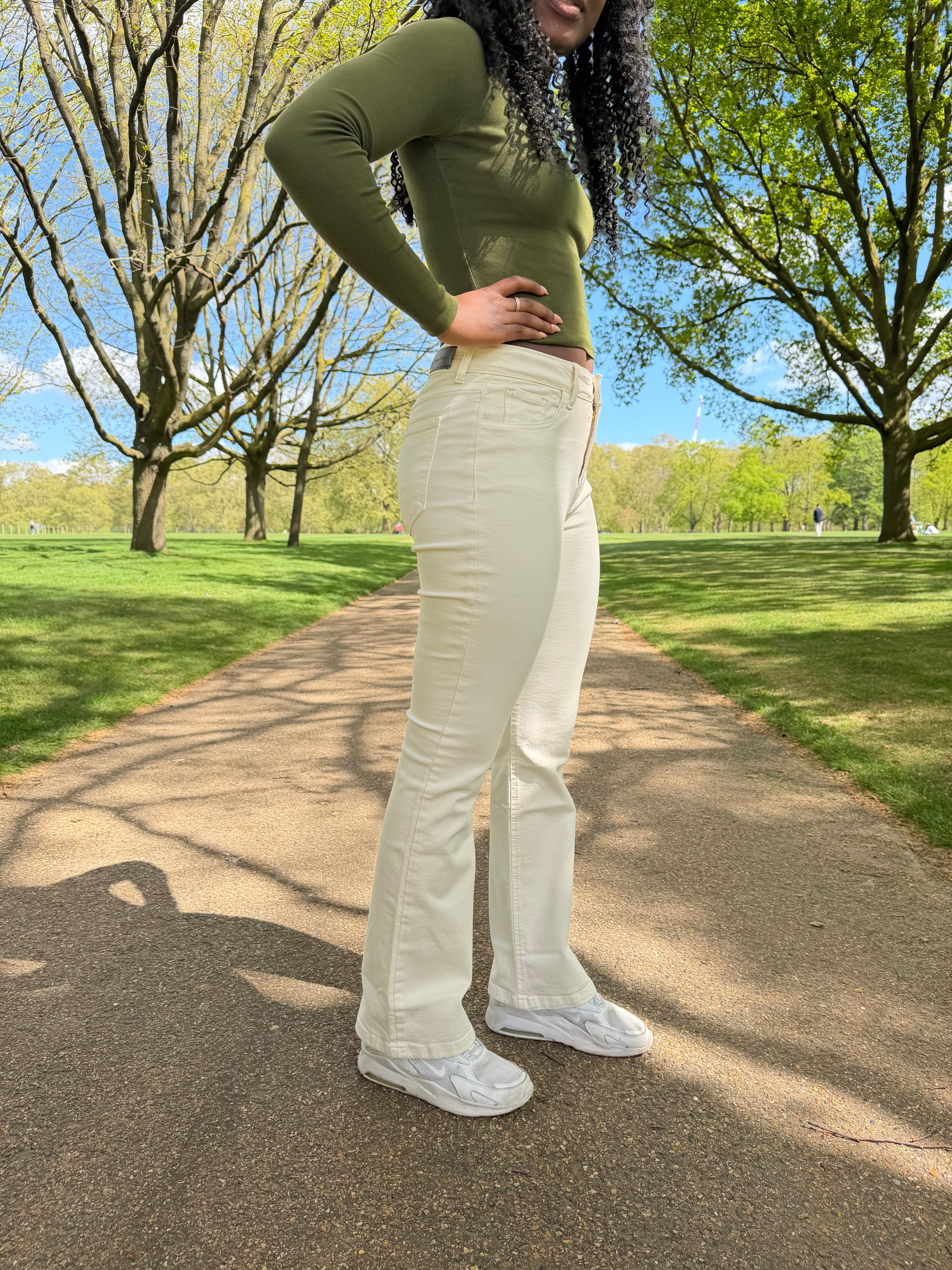 Jean Flare Taille Haute