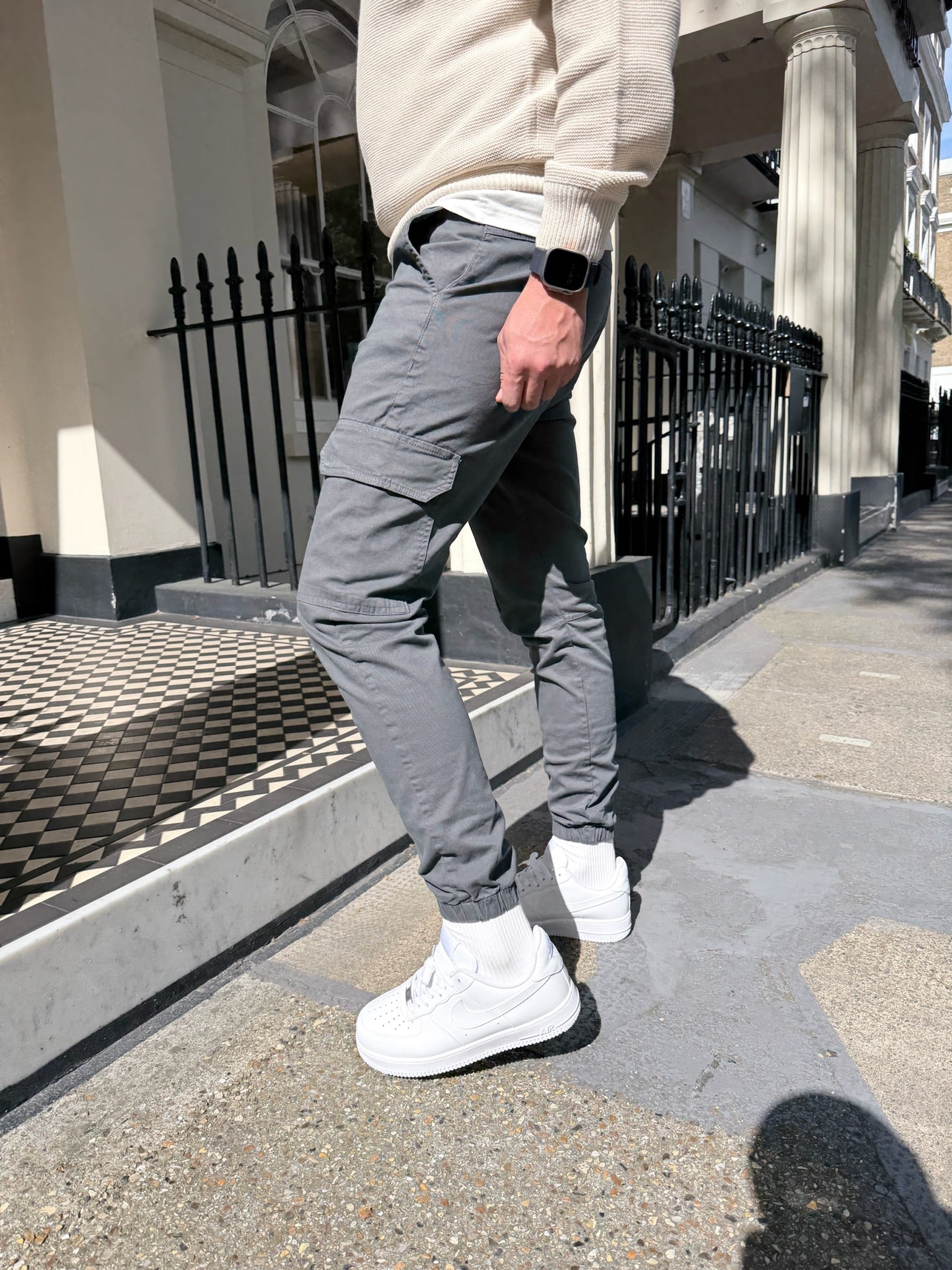 Pantalon Cargo Jogger Fit