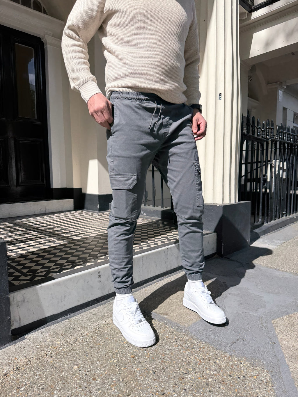 Pantalon Cargo Jogger Fit