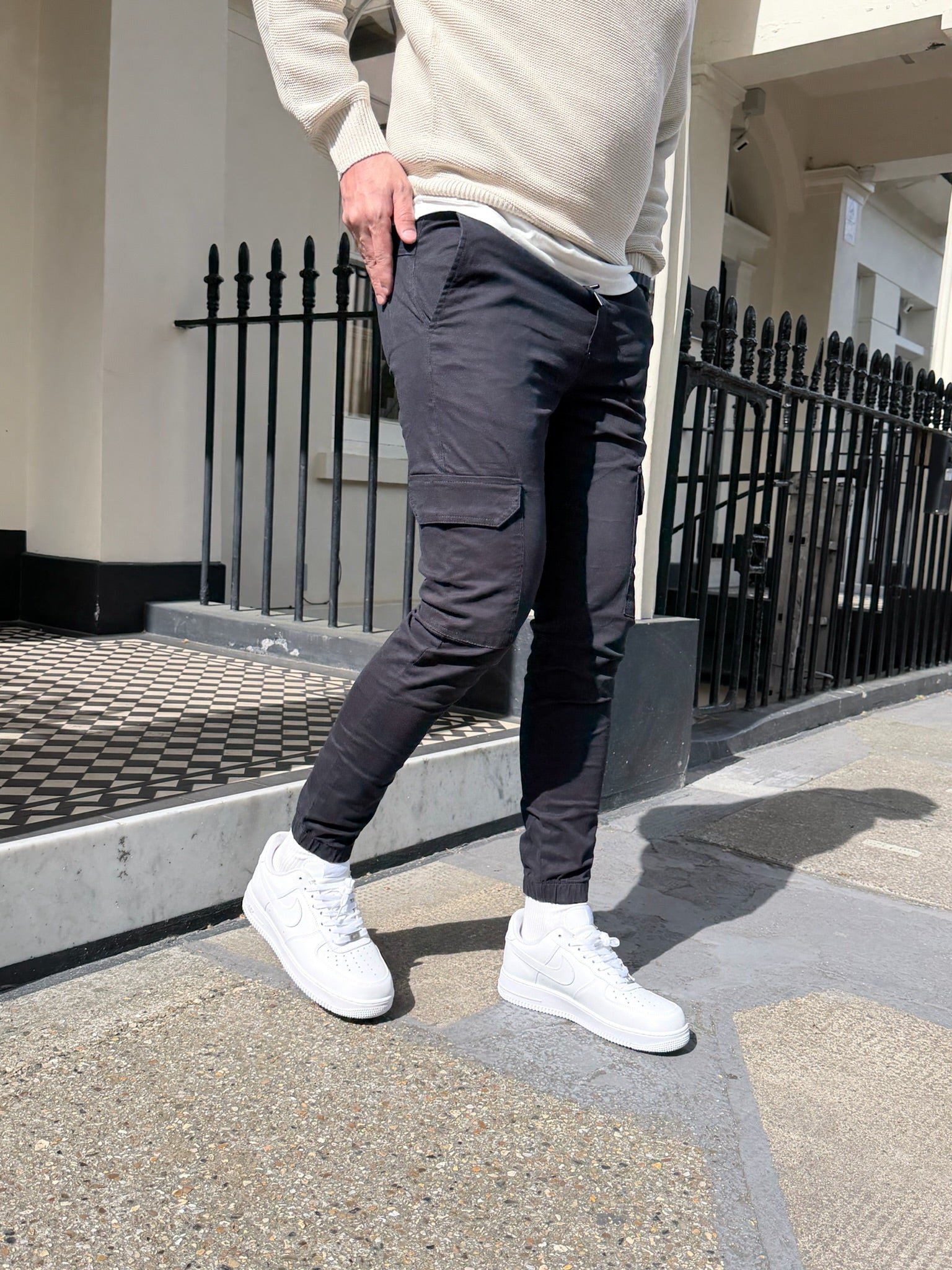Pantalon Cargo Jogger Fit