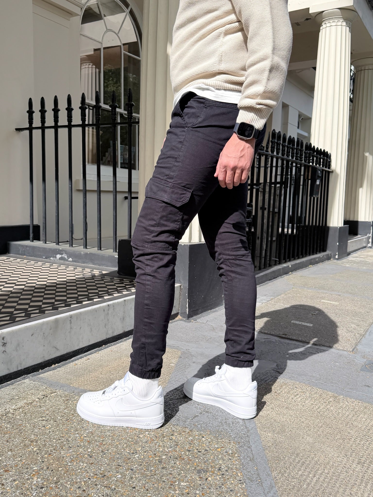 Pantalon Cargo Jogger Fit