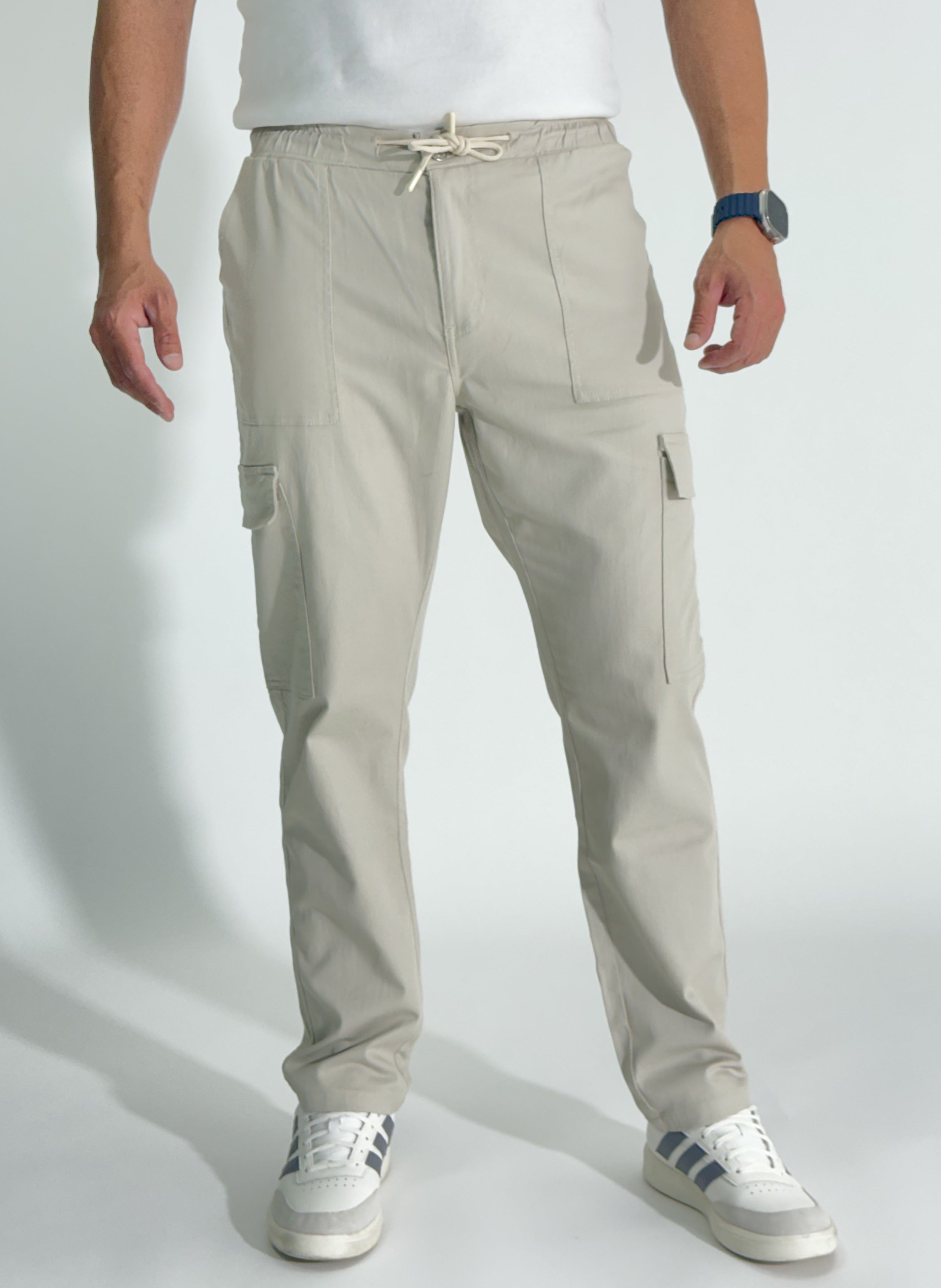 Pantalon Cargo Taille élastiquée