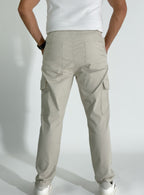 Pantalon Cargo Taille élastiquée