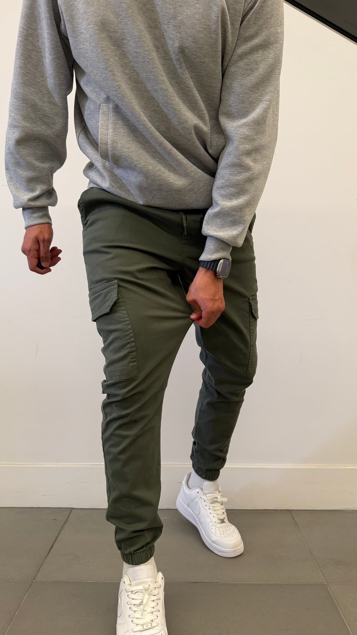 Pantalon Cargo Jogger Fit