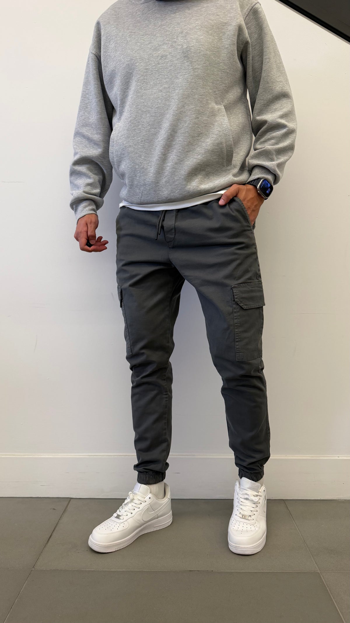 Pantalon Cargo Jogger Fit