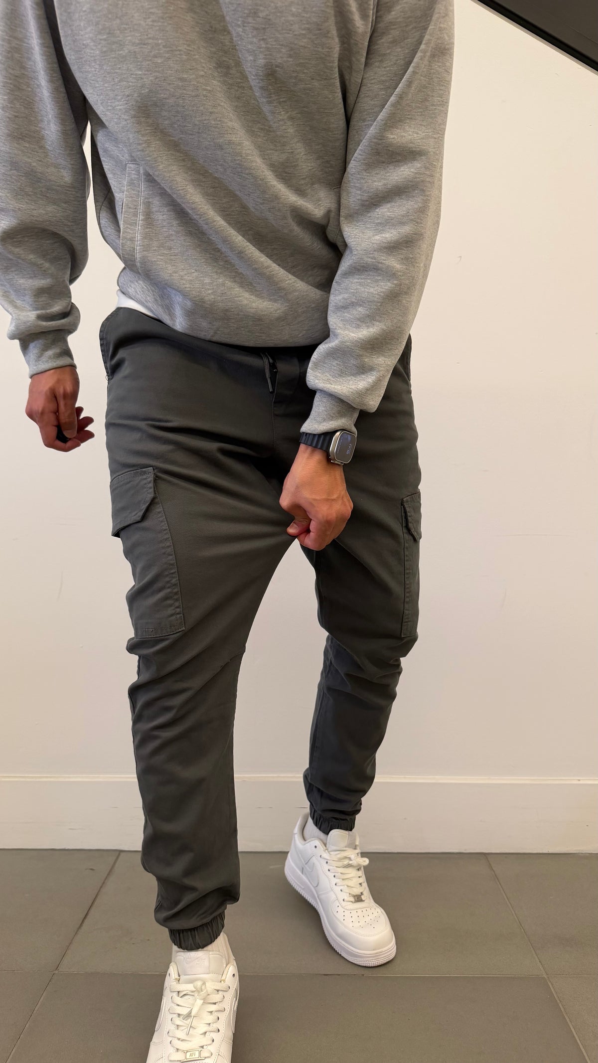 Pantalon Cargo Jogger Fit