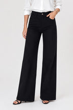 Jean Baggy Taille Haute avec Ourlet