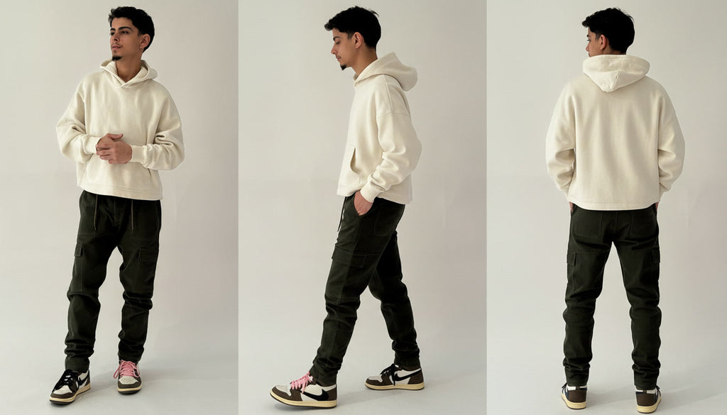 Pantalon Cargo Taille élastiquée