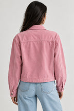 Veste Denim Rose Oversize